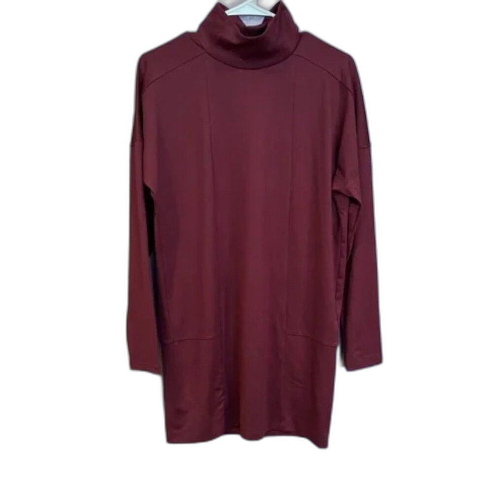 The North Face Burgandy Long Sleeve Tunic - M ❤️